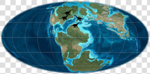 La Tierra En El Jurasico   Png Download   Earth 110 Million Years Ago  Transparent Png