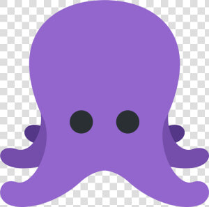 Octopus Purple Octopus Emoji Cute   Discord Octopus Emoji  HD Png Download