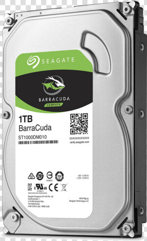 Seagate 1tb Sata Barracuda   Seagate Skyhawk 4tb Hdd  HD Png Download