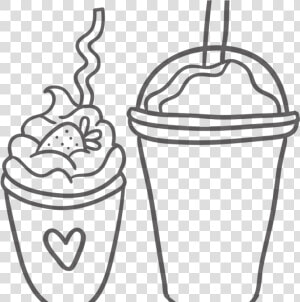 I Love Milk Shakes   Milkshake Easy Drawing  HD Png Download