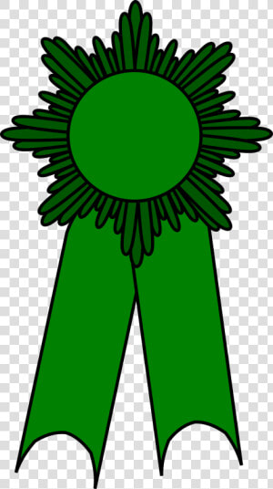 Prize Ribbon Green Clip Arts   Girl Scout Ribbon Awards  HD Png Download