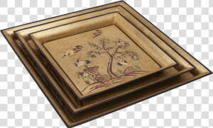 Gunsmoke Toleware Trays   Plywood  HD Png Download