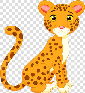 Clip Art Cheetah Cartoon Images   Cheetah Cartoon Png  Transparent Png