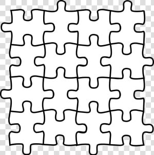 Instructive Puzzle Piece Coloring Page Simplistic Many   Autism Puzzle Pieces Clipart  HD Png Download