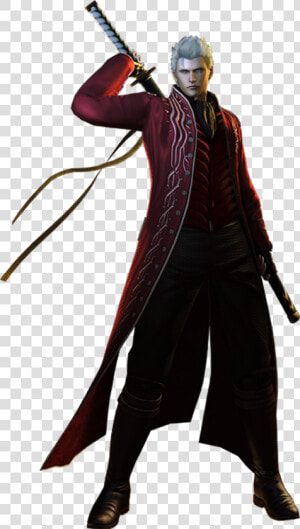 Devil May Cry Red Vergil  HD Png Download