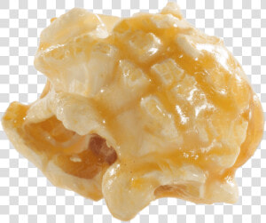 Caramel Popcorn Close Up   Orange Popcorn Transparent  HD Png Download