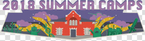 2018 Summer Camps Banner   Illustration  HD Png Download