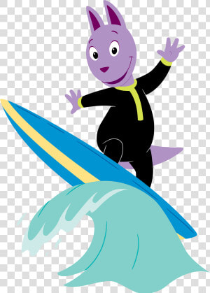 Hands Clipart Surfer   Backyardigans Surf  HD Png Download