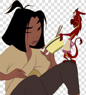  mulan  mushu  disney  freetoedit   Mulan Moods  HD Png Download