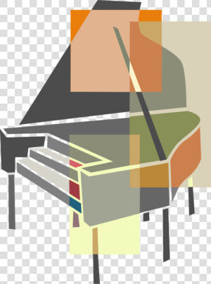 Vector Illustration Of Grand Piano Keyboard Musical   Fortepiano  HD Png Download