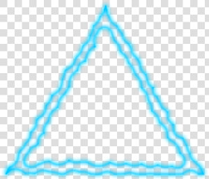 Transparent Neon Glowing Triangle   Neon Glow Triangle Transparent  HD Png Download