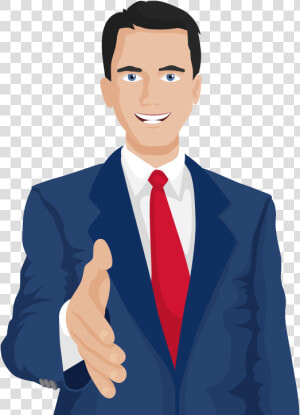 Businessman Vector Characters Png Download   Cartoon Business Man Png  Transparent Png