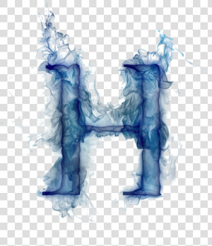 Smoke Letters Png   Letter H  Transparent Png