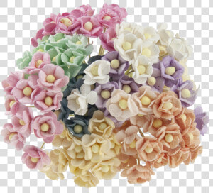 100 Miniature Mixed Pastel Sweetheart Blossom Flowers   Pastel Flower Bouquet Png  Transparent Png