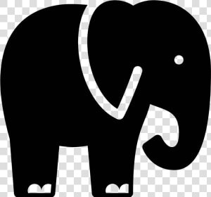 Clipart Elephant Side View   Elephant Icon Transparent Background  HD Png Download