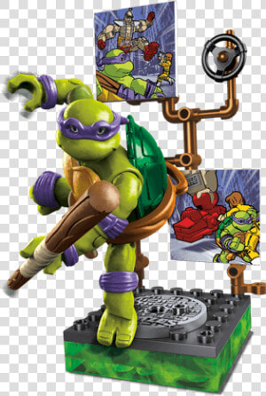 Classic Series Donatello™   Teenage Mutant Ninja Turtles Mega Bloks  HD Png Download