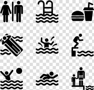 Free Swimming Pool Png   Swimming Pool Icon Vector  Transparent Png