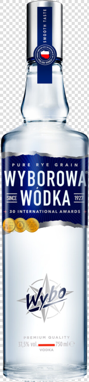 Vodka Png   Wyborowa Pure Rye Grain Vodka  Transparent Png