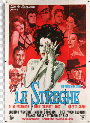 The Original Italian   Witches Le Streghe 1967 Dvd Cover  HD Png Download