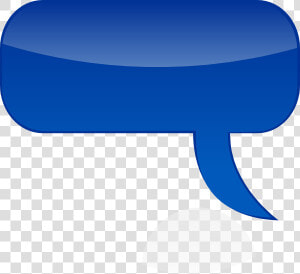 Coloured Speech Bubbles Clip Art   Blue Chat Bubble Png  Transparent Png