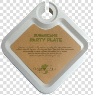 Sugarcane Plates   Label  HD Png Download