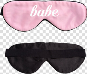 Pink Transparent Pink Sleeping Mask  HD Png Download