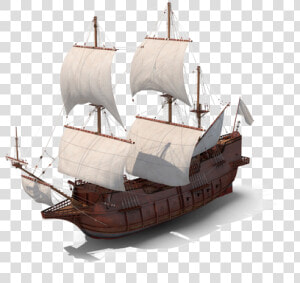 Ship Free Png Image   Galleon  Transparent Png