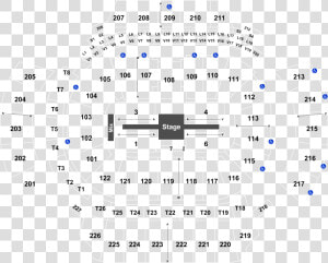 Row Seat Number State Farm Arena Atlanta Seating Chart  HD Png Download