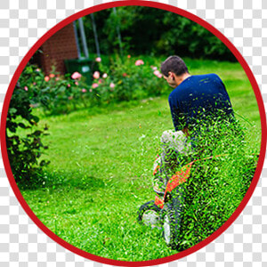 Maryland Lawn Mowing Pros   Mulch Or Collect Grass  HD Png Download