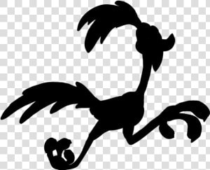 Road Runner Png Transparent Images   Road Runner Cartoon Silhouette  Png Download