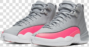 Air Jordan 12 Retro Racer Pink   Racer Pink Jordan 12  HD Png Download