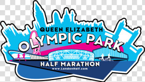 Queen Elizabeth Olympic Park Half Marathon   Queen Elizabeth Olympic Park  HD Png Download