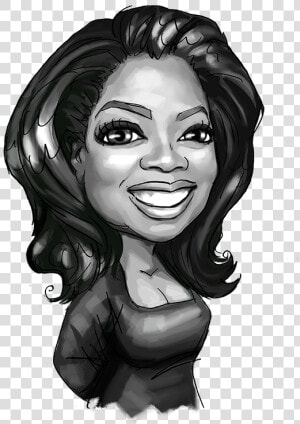 Oprah Winfrey Easy Drawing  HD Png Download