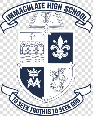 Immaculate High School Logo  HD Png Download