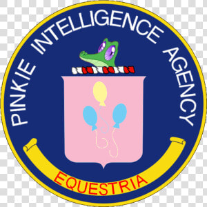 Lonewolf3878  Cia  Gummy  Logo Parody  Pinkie Pie    Cia Logo Parody  HD Png Download