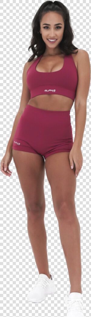 Scrunch Butt Shorts   Girl  HD Png Download