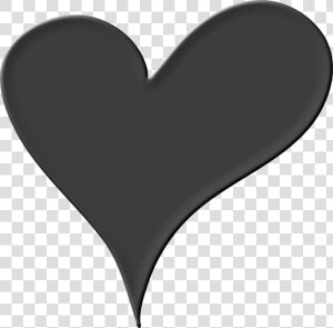 Black Heart Png Pic Heart Black White Png   Heart Black White Png  Transparent Png