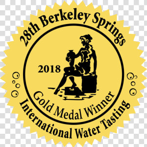 Berkeley Springs International Water Tasting Gold Medal  HD Png Download