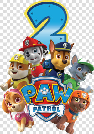 Paw Patrol All Character Png Kids   Paw Patrol Birthday 3  Transparent Png