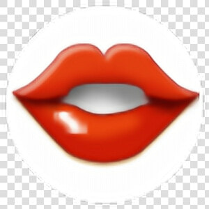  labios  labial  labio  labiosrojos  emoji   Emoji De Labios Rojos  HD Png Download