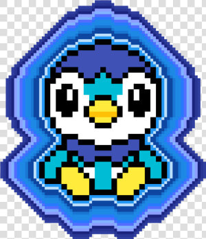 Piplup Pixel Art  HD Png Download