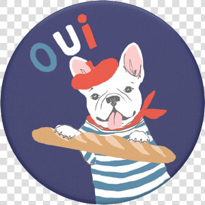 Bulldog Popsocket  HD Png Download