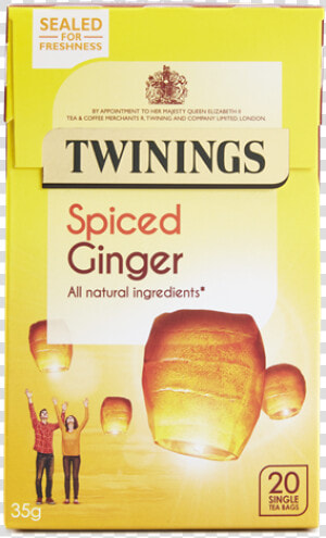 Twinings Spiced Ginger  HD Png Download