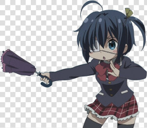 Transparent Rikka Takanashi Png   Rikka Takanashi Chibi Png  Png Download