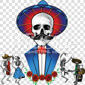 Dead Clipart Dead Head   Skeleton Day Of The Dead Png  Transparent Png