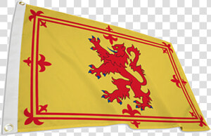 Lion Rampant Flag Transparency  HD Png Download