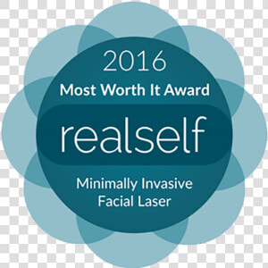 Realself Most Worth It Award   Realself Award Cellfina  HD Png Download