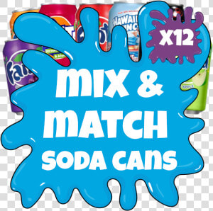 Mix And Match Soda Cans  HD Png Download