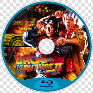 Back To The Future Part Ii Bluray Disc Image   Back To The Future Disc  HD Png Download