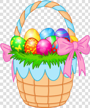 Transparent Easter Basket Png Clipart Picture   Transparent Background Easter Basket Clipart  Png Download